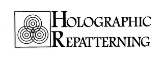 HOLOGRAPHIC REPATTERNING logo