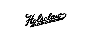 HOLSCLAW BOAT TRAILER logo