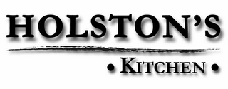 HOLSTON'S KITCHEN logo