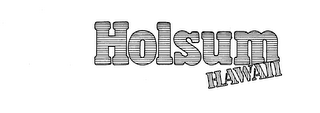 HOLSUM HAWAII logo