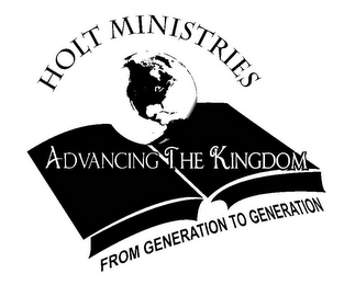 HOLT MINISTRIES ADVANCING THE KINGDOM FROM GENERATION TO GENERATION logo