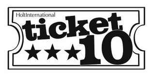 HOLTINTERNATIONAL TICKET 10 logo