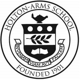 HOLTON-ARMS SCHOOL INVENIAM VIAM AUT FACIAM FOUNDED 1901 logo