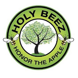 HOLY BEEZ HONOR THE APPLE logo