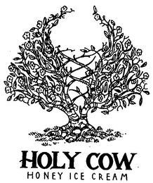 HOLY COW HONEY ICE CREAM logo