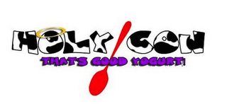 HOLY COW THAT'S GOOD YOGURT! logo