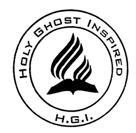 HOLY GHOST INSPIRED H.G.I. logo