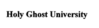 HOLY GHOST UNIVERSITY logo