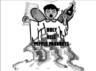 HOLY HELL PEPPER PRODUCTS logo
