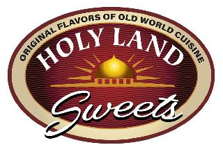 HOLY LAND SWEETS ORIGINAL FLAVORS OF OLD WORLD CUISINE logo