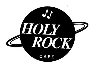 HOLY ROCK CAFE logo