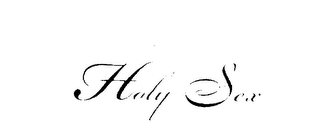 HOLY SEX logo