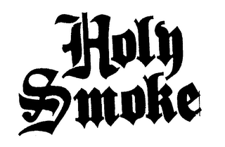 HOLY SMOKE logo