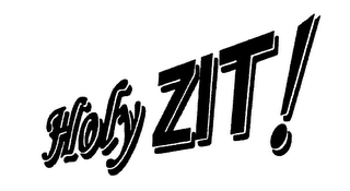 HOLY ZIT! logo