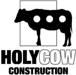 HOLYCOW CONSTRUCTION logo