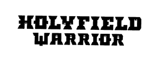 HOLYFIELD WARRIOR logo