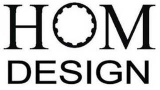 HOM DESIGN logo