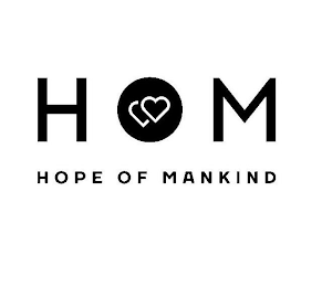 HOM HOPE OF MANKIND logo