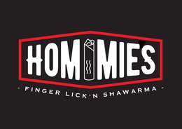 HOM MIES - FINGER LICK'N SHAWARMA - logo