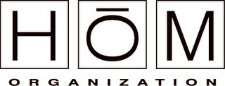 HOM ORGANIZATION logo