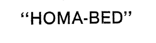 "HOMA-BED" logo