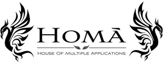 HOMA HOUSE OF MULTIPLE APPLICATIONS logo