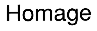 HOMAGE logo