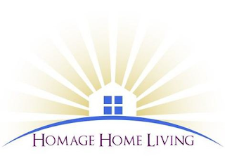 HOMAGE HOME LIVING logo