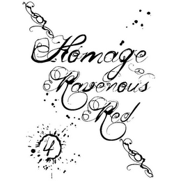 HOMAGE RAVENOUS RED 4 logo