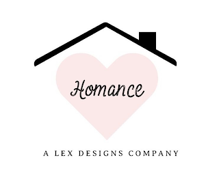 HOMANCE, A LEX DESIGNS COMPANY logo