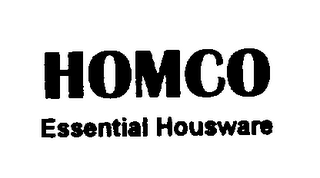 HOMCO ESSENTIAL HOUSEWARE logo