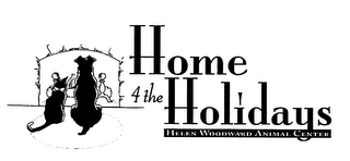 HOME 4 THE HOLIDAYS HELEN WOODWARD ANIMAL CENTER logo