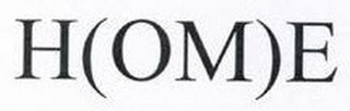 H(OM)E logo