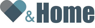 & HOME logo