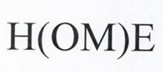 H(OM)E logo