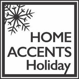 HOME ACCENTS HOLIDAY logo