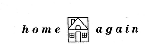 HOME AGAIN logo