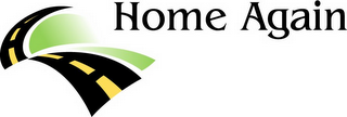 HOME AGAIN logo