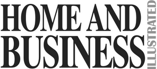 HOME AND BUSINESS ILLUSTRATED logo
