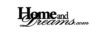 HOME AND DREAMS.COM logo
