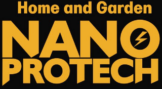 HOME AND GARDEN NANOPROTECH logo