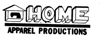 HOME APPAREL PRODUCTIONS logo