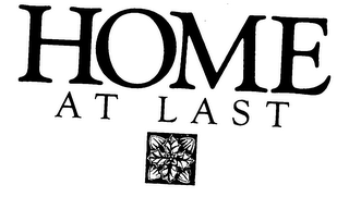 HOME AT LAST logo