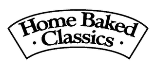 HOME BAKED CLASSICS logo