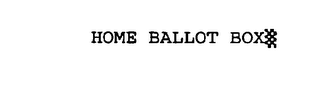 HOME BALLOT BOX logo