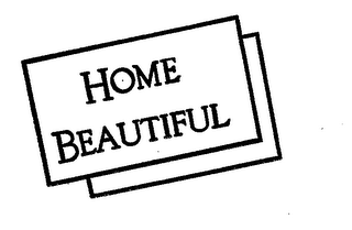 HOME BEAUTIFUL logo