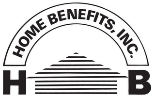 HOME BENEFITS, INC. HB logo
