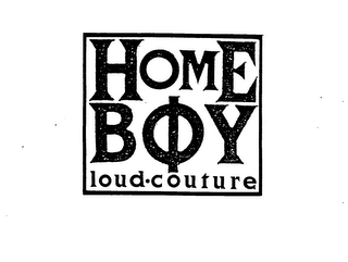 HOME BOY LOUD COUTURE logo