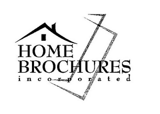 HOME BROCHURES I N C O R P O R A T E D logo