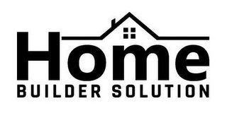 HOME BUILDER SOLUTION logo